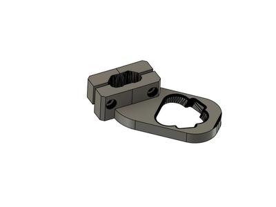 M12 packout rail battery mount