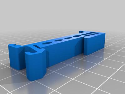 Relay Module DIN-Rail Holder for 57mm PCB