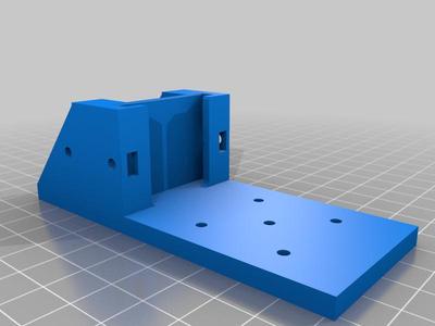HyperCube Evolution Extruder Mount for the CoreXY Frame v.2.x