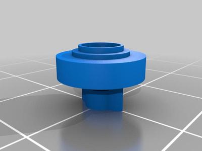 Ecovac steering wheel and mounting adapter in TPU
