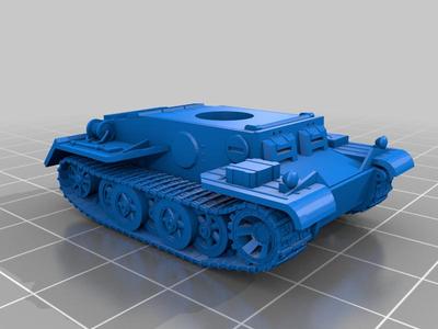 Panzer I F and Panzer II J