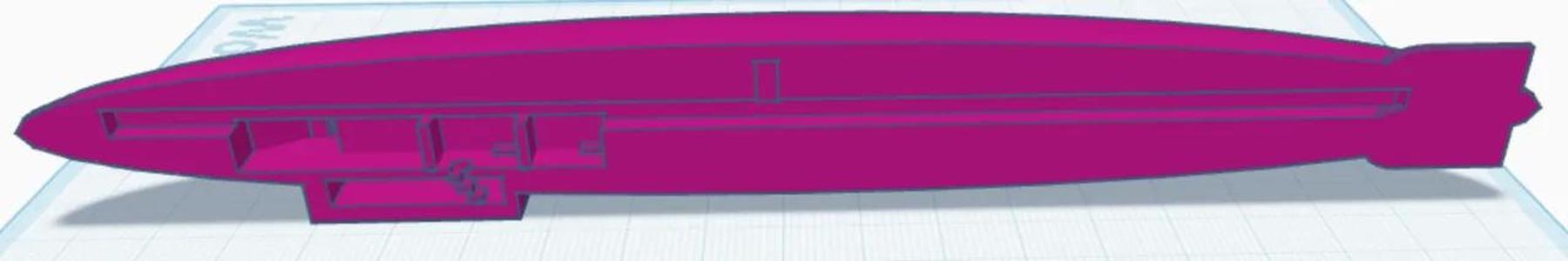 Hindenburg cross-section.   