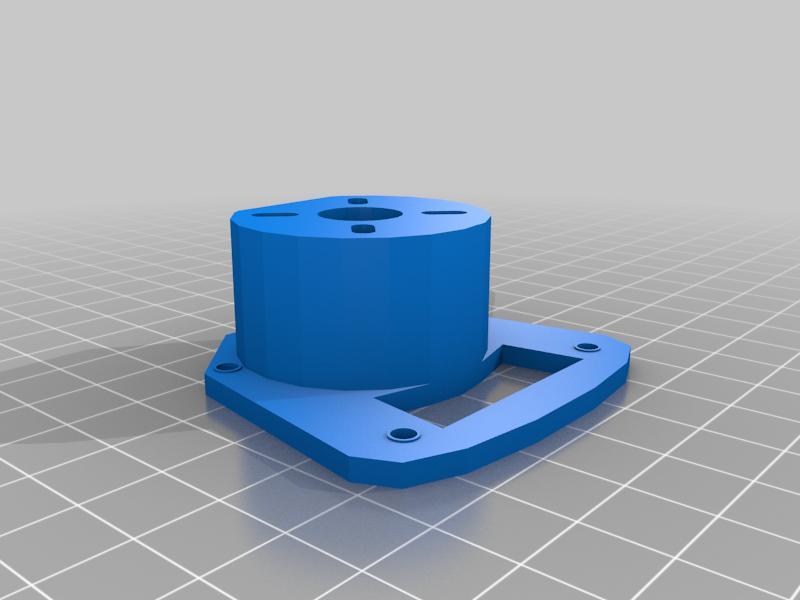 Parkzone P-51D Mustang motor mount