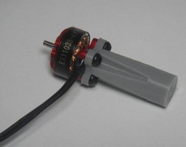 720 8520 1020 coreless brush motor to 110x brushless motor mount