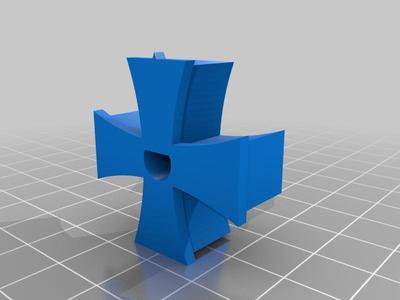 Iron Cross Oven Knob