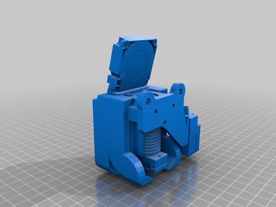 Голова принтера Tronxy XY-2pro E3D V6 bovden 