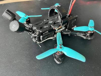 ImpulseRc APEX MICRO - DJI O4 PRO antenna holder   