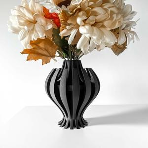The Nemesis Vase, Modern and Unique Home Decor for Dried and Preserved Flower Arrangement  | STL File