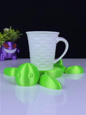 Articulated turtle coaster 