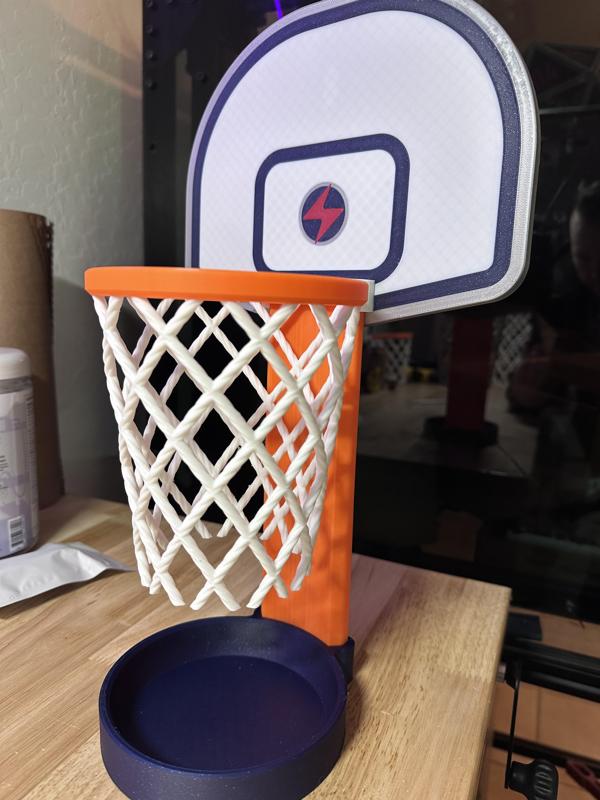 Basketball Hoops - Wall/Desk Game LS3DP Logo Edition