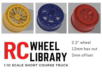 RC Truck Wheel 1:10 Scale SCT