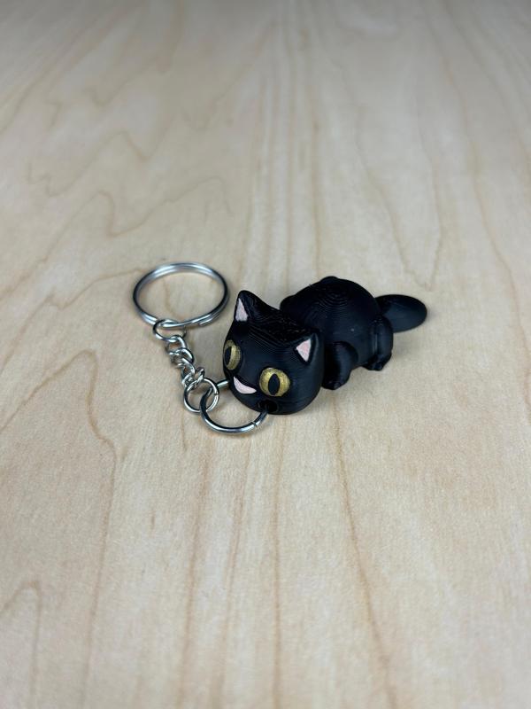 Potato the Cat Keychain