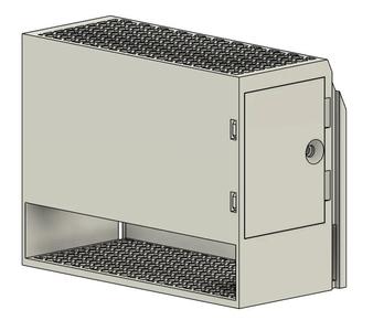 Qidi Plus 4 Hepa Filter, flush fit with refillable carbon.   