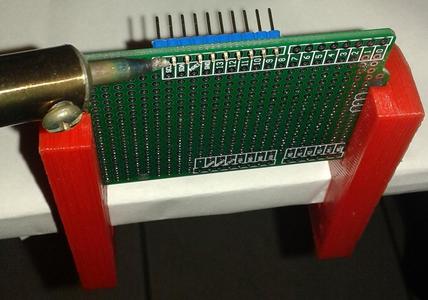 Soldering board holder
