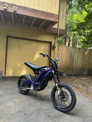 Surron to KTM 65 SX 2016-2018 Fender + Number Plate Adapters   