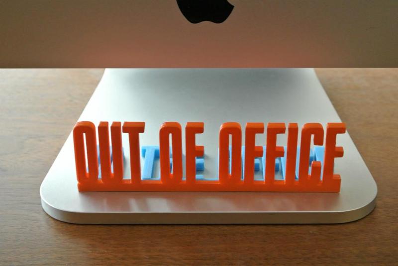 Desk Sign