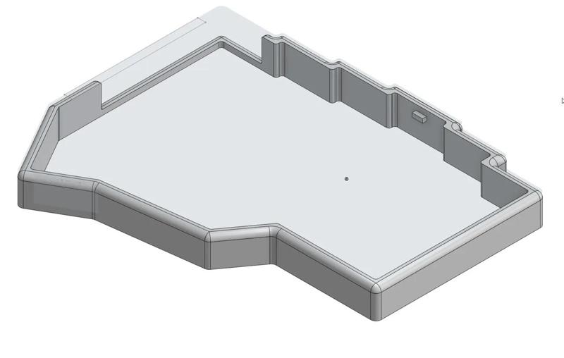 CRKBD 3x5 Corne Wireless Skirt   