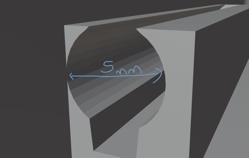 5mm Spring Mid Plate for 7 Segment Mechanical Counter, Version 3.0
