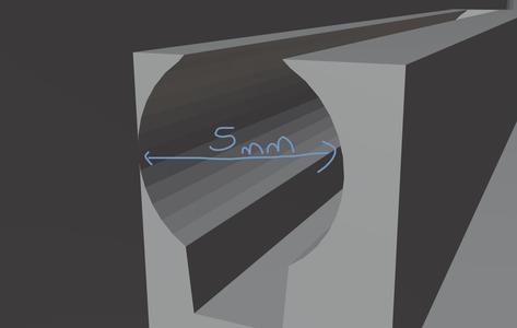 5mm Spring Mid Plate for 7 Segment Mechanical Counter, Version 3.0