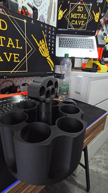 BEER BUTLER REVOLVER DRUM 6x0.5l BEER ICE Carrier 