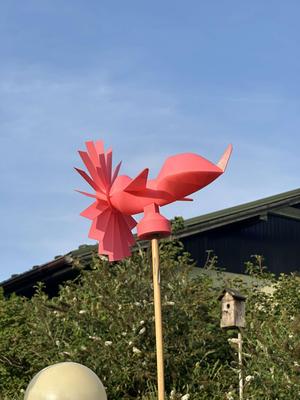 Print in place Fully printable Air plane Wind Spinner