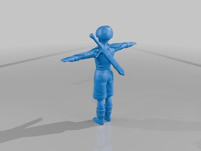 Trunks with sword