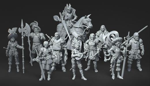 PRE-SUPPORTED Steel Age - 32mm - DnD