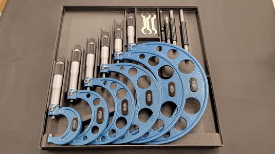Shars 0-6in Micrometer Set Gridfinity