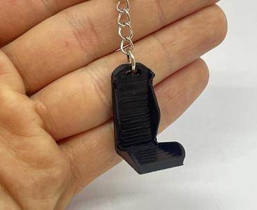 Racing Seat Keytag