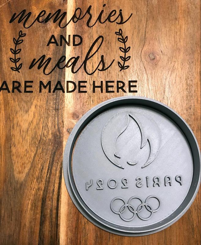 Summer Olympics 2024 Cookie Cutters and Stamps