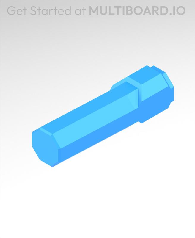 50 mm Peg (Bolt-Locked Insert)