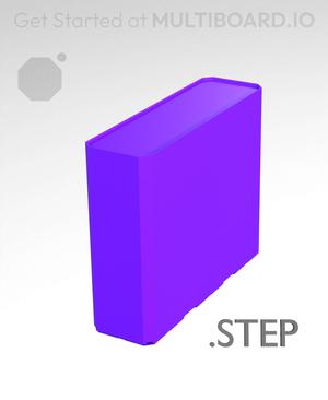 1x3x2·5 - Multibin Insert - STEP Remixing File