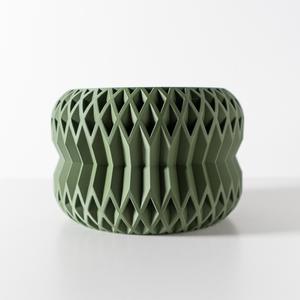 The Rydan Planter Pot with Drainage Tray & Stand: Modern and Unique Home Decor for Plants