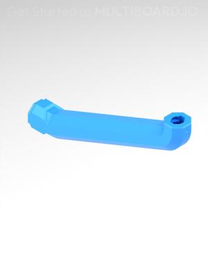 2 CU - Bolt-Locked Shelf Support Bracket