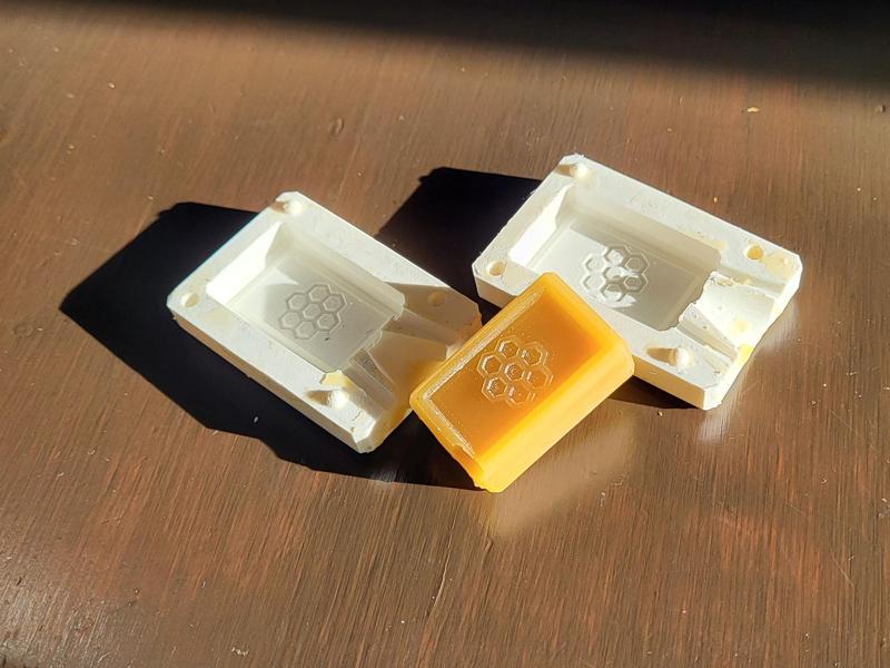 Beeswax mold