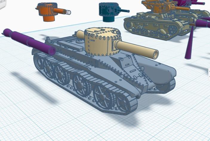bt-2 with 203mm recoiless rifle