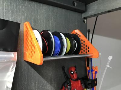 Wire Spool Shelf