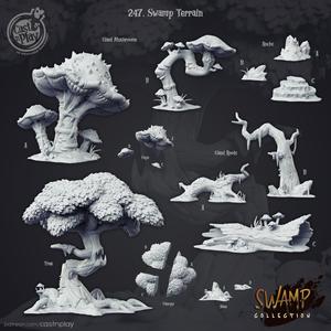 Swamp Terrain (Pre-Supported)