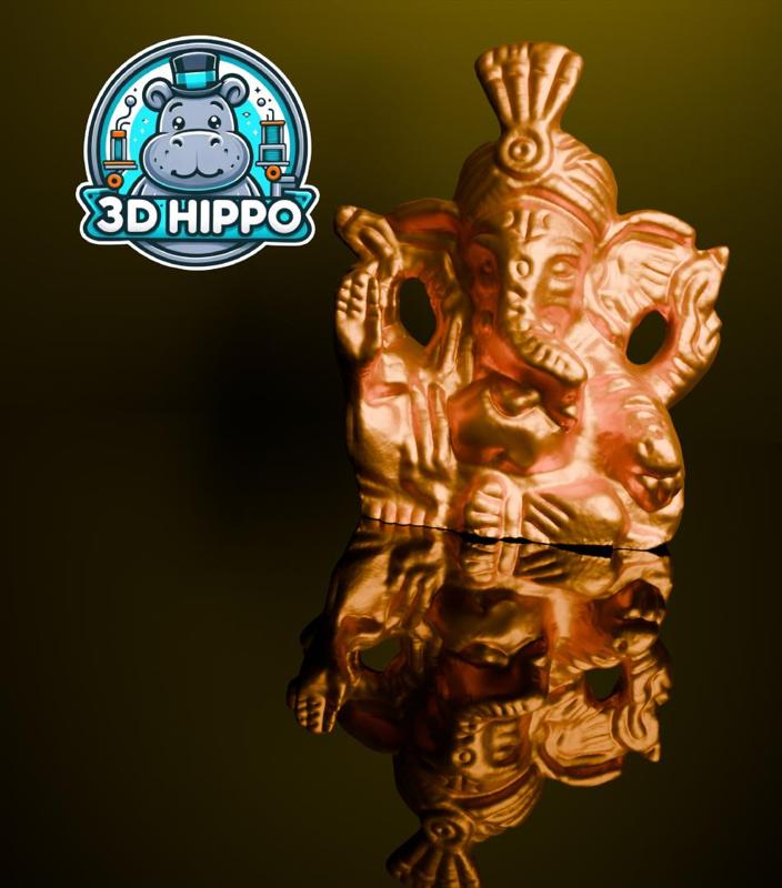 Brass Sculpture of Ganesha