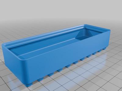 DecFinity 11x4 (110mm x 40mm) undivided bin