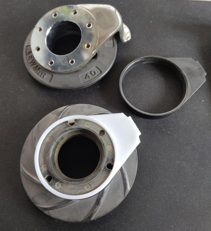 Replacement Rope Strippers for Lewmar 40ST Winch