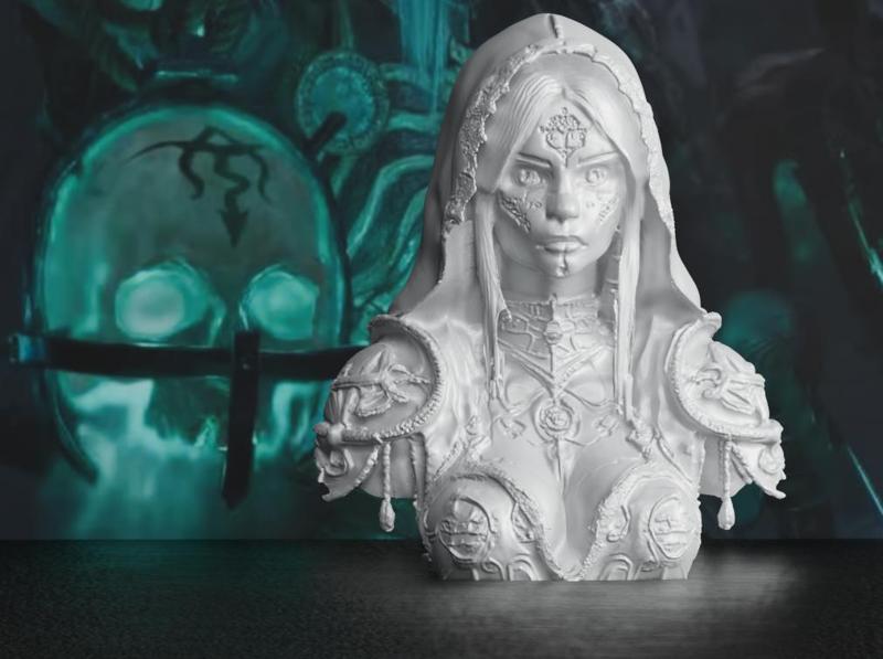 Necromancer Sculpture
