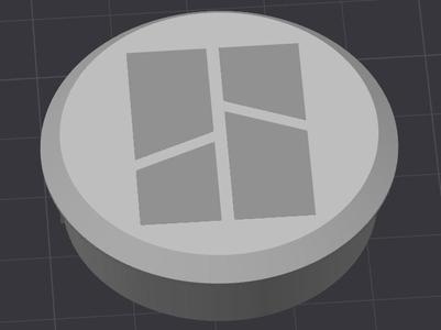 Circular Thermometer Dummy