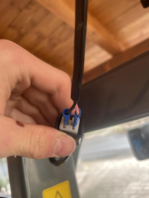 Weidemann Ersatz Stecker für Lampe