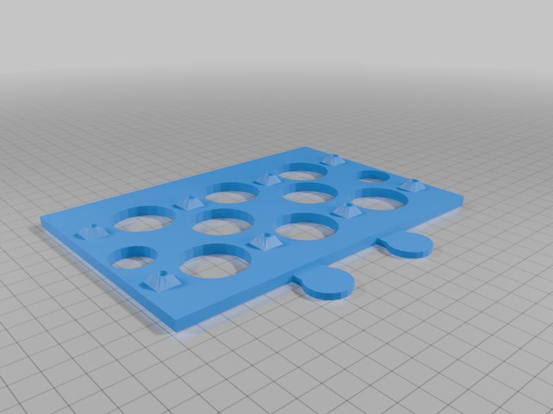 Thread Spool Holder Using Wooden Dowels