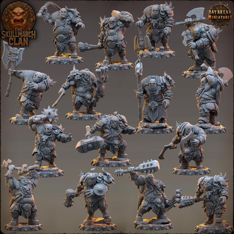 The Skullmarch Clan - COMPLETE PACK