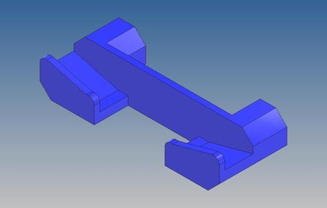 Depth measure holder - Tiefenmaßhalter