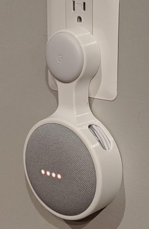Google Nest Mini 2nd Generation Wall Plug Mount