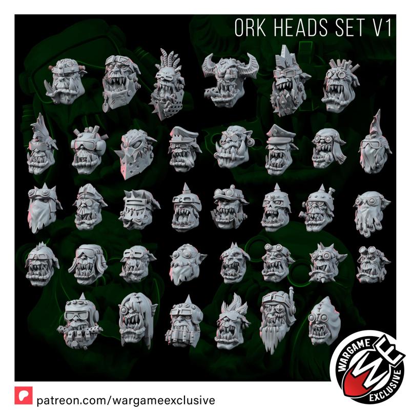 ORK HEADS SET