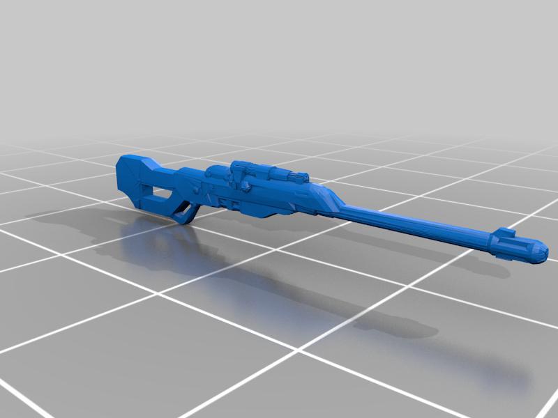 E5 carbine and sniper (star wars legion scale)